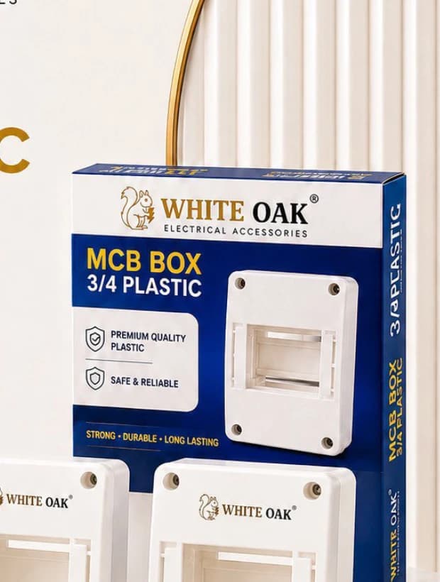 MCB Box 3/4 Plastic